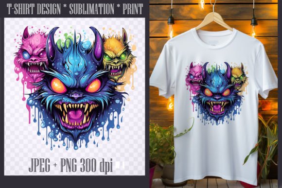 Download Halloween Monsters Design PNG/JPEG - Monster Collection