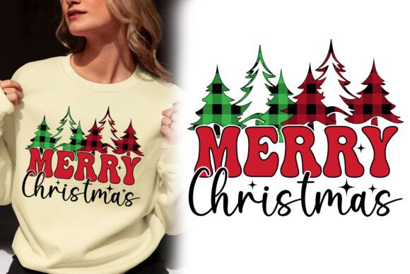 Download Merry Christmas Checkered Pattern Design - Premium Resources
